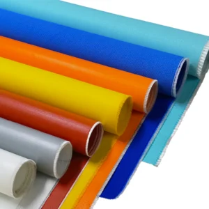 Silicone coated fiberglass fabric